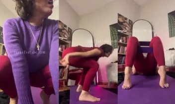 Karolin Fişekci Patreon ifşa  – İmparatorlara Kırmızı Taytla Plates – 15.12.2025