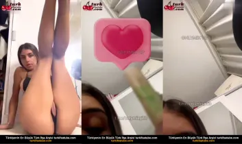 Elanur Ayan Özel Yayın İçinde Seksini Gösteriyor