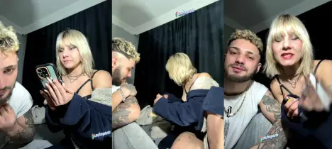 Stripchatte Eslife isim ile yayın yapan türk çiftin harika ifşa videoları part 23