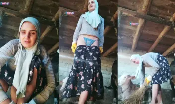 Türbanlı Kimsesiz Merve Tango ifşa videoları part 20